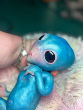 Load image into Gallery viewer, CUSTOM BLUE Full body silicone fantasy alien baby (girl/ boy/ non gender)
