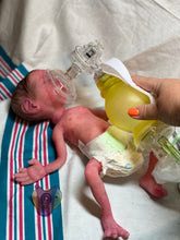Load image into Gallery viewer, AVAILABLE Full body silicone baby girl crier 12&quot; ROOTED
