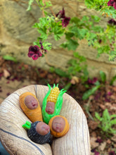 Load image into Gallery viewer, AVAILABLE set of four baby vegetables full body silicone kits set of four (price for 4 items)
