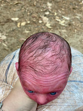 Load image into Gallery viewer, AVAILABLE PROTOTYPE silicone cuddle Ollie in soft blend with HAIR
