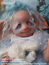 Load image into Gallery viewer, BLANK vinyl kit Bluebell by Viviane Aleluia (includes: vinyl head, full limbs, non gender belly plate, fabric body &amp; SHIPPING)
