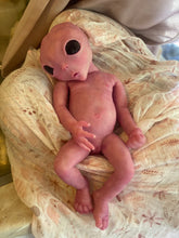 Load image into Gallery viewer, Full body silicone fantasy alien 15” baby girl
