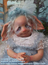 Load image into Gallery viewer, BLANK vinyl kit Bluebell by Viviane Aleluia (includes: vinyl head, full limbs, non gender belly plate, fabric body &amp; SHIPPING)
