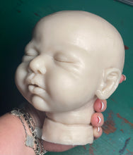 Load image into Gallery viewer, CUSTOM BLANK silicone cuddle head Cici (includes: silicone  head only), soft blend platinum cure silicone
