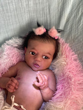 Load image into Gallery viewer, CUSTOM Full body silicone baby girl Zinzi with armatures &amp; HAIR
