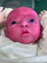 Load image into Gallery viewer, CUSTOM PROTOTYPE silicone cuddle baby Amelia in soft blend (including non gender silicone tummy plate)

