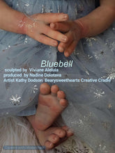 Load image into Gallery viewer, BLANK vinyl kit Bluebell by Viviane Aleluia (includes: vinyl head, full limbs, non gender belly plate, fabric body &amp; SHIPPING)

