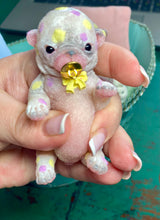 Load image into Gallery viewer, AVAILABLE PROTOTYPE silicone puppy Button in soft blend platinum cure silicone
