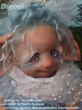 Load image into Gallery viewer, BLANK vinyl kit Bluebell by Viviane Aleluia (includes: vinyl head, full limbs, non gender belly plate, fabric body &amp; SHIPPING)
