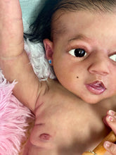 Load image into Gallery viewer, CUSTOM Full body silicone baby girl Zinzi with armatures &amp; HAIR
