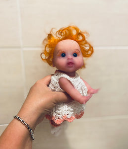 AVAILABLE full body silicone baby girl Layla in super soft blend with arm armature