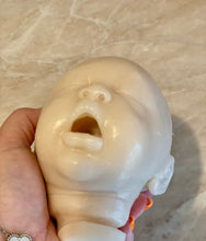 Load image into Gallery viewer, CUSTOM BLANK silicone cuddle head Romy (includes: silicone  head only), soft blend platinum cure silicone
