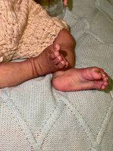 Load image into Gallery viewer, AVAILABLE Full body silicone baby boy Blu’ with armatures WITH HAIR
