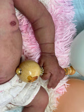 Load image into Gallery viewer, CUSTOM Full body silicone baby girl Zinzi with armatures &amp; HAIR

