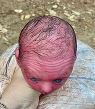 Load image into Gallery viewer, AVAILABLE PROTOTYPE silicone cuddle Ollie in soft blend with HAIR
