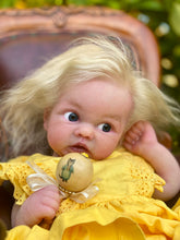Load image into Gallery viewer, AVAILABLE Full body silicone baby girl Tweety in soft blend
