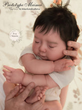 Load image into Gallery viewer, BLANK vinyl kit Meimei by Irina Kodrashova (includes: vinyl head, full legs, 3/4 arms &amp; fabric body, COA &amp; SHIPPING)
