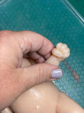 Load image into Gallery viewer, Custom Blank (unpainted) full body silicone mini kit Sallie (baby girl ) in soft blend
