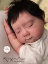 Load image into Gallery viewer, BLANK vinyl kit Meimei by Irina Kodrashova (includes: vinyl head, full legs, 3/4 arms &amp; fabric body, COA &amp; SHIPPING)
