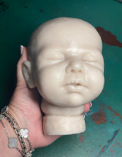 Load image into Gallery viewer, CUSTOM BLANK silicone cuddle head Cici (includes: silicone  head only), soft blend platinum cure silicone
