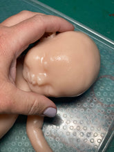 Load image into Gallery viewer, Custom Blank (unpainted) full body silicone mini kit Sallie (baby girl ) in soft blend
