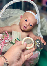 Load image into Gallery viewer, AVAILABLE Full body silicone baby girl Zinzi with armatures
