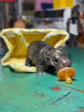 Load image into Gallery viewer, CUSTOM Full body silicone baby Hippo
