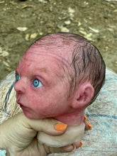 Load image into Gallery viewer, AVAILABLE PROTOTYPE silicone cuddle Ollie in soft blend with HAIR
