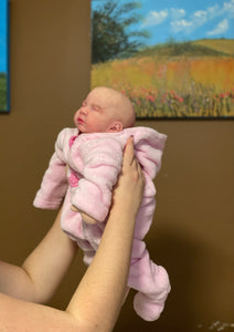 AVAILABLE Prototype silicone cuddle baby Wendy in super soft blend