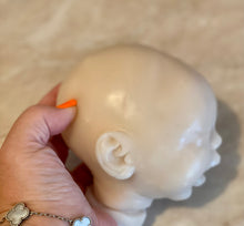 Load image into Gallery viewer, CUSTOM BLANK silicone cuddle head Romy (includes: silicone  head only), soft blend platinum cure silicone
