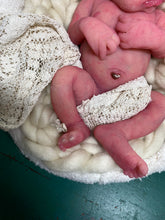 Load image into Gallery viewer, CUSTOM BOO BOO full body silicone kit Moah sleeping in SUPER soft blend
