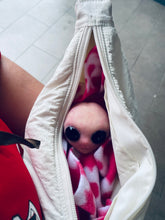 Load image into Gallery viewer, CUSTOM Full body silicone mini baby girl Alien  in super soft blend 9.4”
