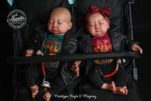 Load image into Gallery viewer, BLANK vinyl kit Meimei by Irina Kodrashova (includes: vinyl head, full legs, 3/4 arms &amp; fabric body, COA &amp; SHIPPING)
