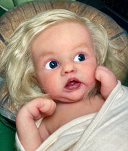 Load image into Gallery viewer, AVAILABLE Full body silicone baby girl Tweety in soft blend
