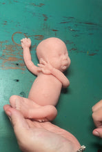 Load image into Gallery viewer, Blank (unpainted) full body silicone kit Gracie (baby girl) in SUPER soft blend
