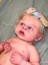 Load image into Gallery viewer, AVAILABLE Full body silicone baby girl Rihanna in soft blend
