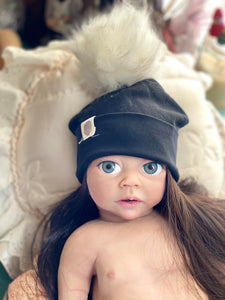 NOT AVAILABLE (price includes hair) full body silicone baby girl Charlotte