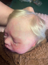 Load image into Gallery viewer, AVAILABLE silicone cuddle baby Harlow (sculpted by Lisa Sylvia), brought to life by Nadine Dolotova
