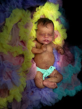 Load image into Gallery viewer, AVAILABLE full body silicone mini kit Paris  10.5” in soft blend with HAIR
