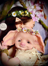 Load image into Gallery viewer, BLANK vinyl kit Bluebell by Viviane Aleluia (includes: vinyl head, full limbs, non gender belly plate, fabric body &amp; SHIPPING)
