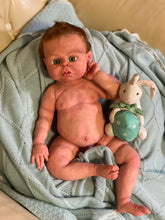 Load image into Gallery viewer, AVAILABLE Full body silicone baby boy Ryan in soft blend
