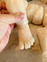 Load image into Gallery viewer, CUSTOM BLANK full silicone limbs from 22-23” Kaito kit by Irina Kondrashova (includes: full silicone limbs only), soft blend platinum cure silicone

