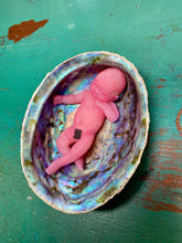 Load image into Gallery viewer, AVAILABLE full body silicone mini kit Milly 4.5” in super soft blend asleep bald
