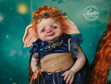 Load image into Gallery viewer, BLANK vinyl kit Bluebell by Viviane Aleluia (includes: vinyl head, full limbs, non gender belly plate, fabric body &amp; SHIPPING)

