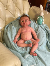 Load image into Gallery viewer, AVAILABLE Full body silicone baby boy Ryan in soft blend
