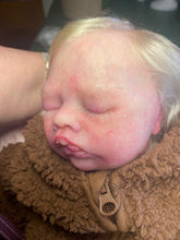 Load image into Gallery viewer, AVAILABLE silicone cuddle baby Harlow (sculpted by Lisa Sylvia), brought to life by Nadine Dolotova
