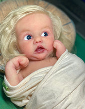 Load image into Gallery viewer, AVAILABLE Full body silicone baby girl Tweety in soft blend
