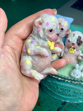 Load image into Gallery viewer, AVAILABLE PROTOTYPE silicone puppy Button in soft blend platinum cure silicone
