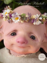 Load image into Gallery viewer, BLANK vinyl kit Bluebell by Viviane Aleluia (includes: vinyl head, full limbs, non gender belly plate, fabric body &amp; SHIPPING)
