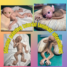 Load image into Gallery viewer, Silicone Painting Tutorial (ALTERNATIVE: ANIMAL/FANTASY)
